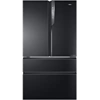 Haier Iconic Black HB26FSNAAA - Frigorífico americano con cajones en congelador- Motor Inverter- 1m Ancho- Libre…
